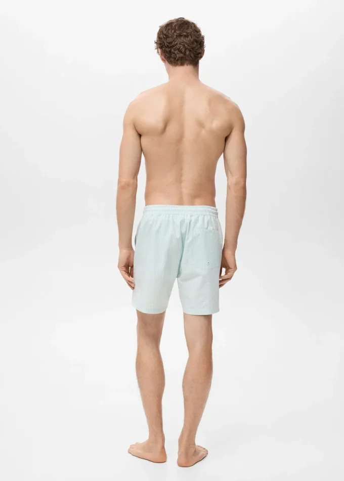 Seersucker-Badehose Seersucker-Badehose