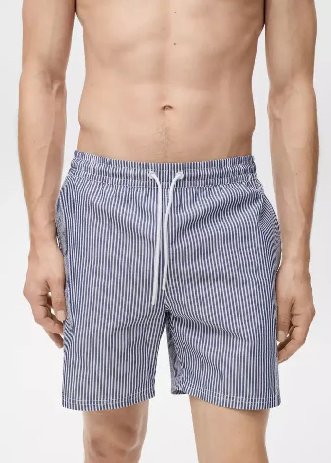 Seersucker-Badehose Seersucker-Badehose