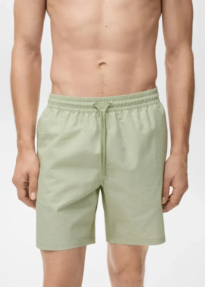 Seersucker-Badehose Seersucker-Badehose