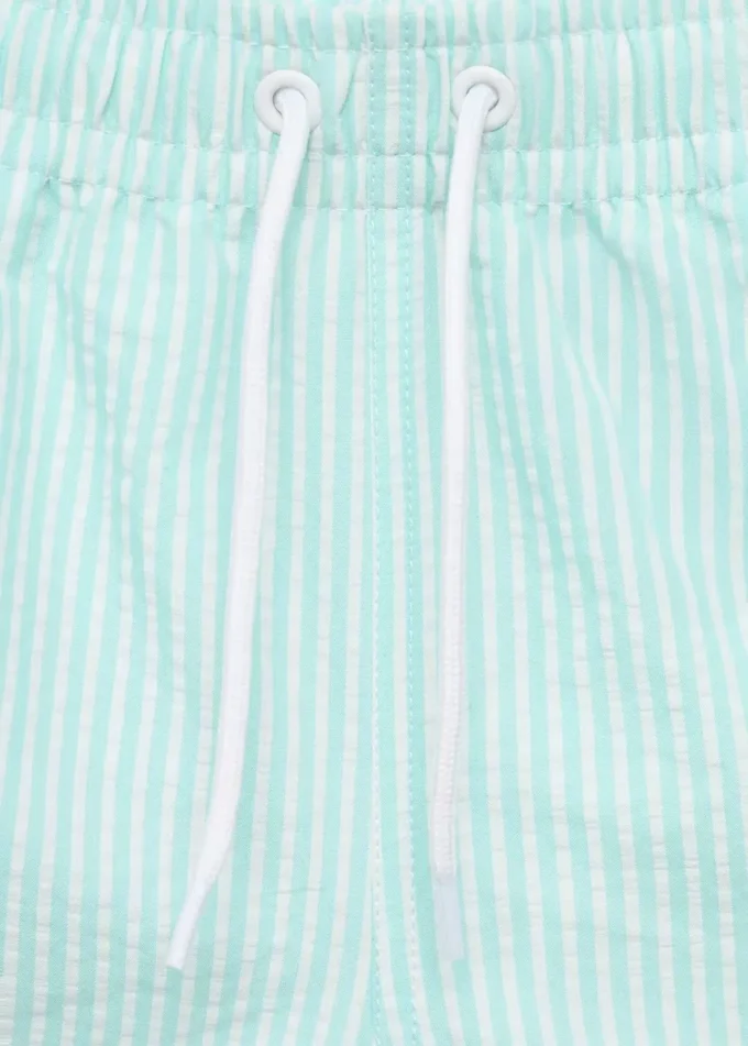 Seersucker-Streifen-Badehose Seersucker-Streifen-Badehose