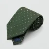 Seidenkrawatte mit Polka-Dot-Muster Seidenkrawatte mit Polka-Dot-Muster