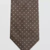 Seidenkrawatte mit Polka-Dot-Muster Seidenkrawatte mit Polka-Dot-Muster