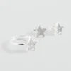 Set aus Halsband, Ohrringen und Ring