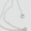 Set aus Halsband, Ohrringen und Ring