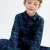 Set aus langen Pyjamas mit Karomuster Set aus langen Pyjamas mit Karomuster