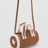 Shearling-Sternentasche