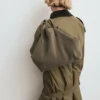 Shopper-Tasche aus Wildleder