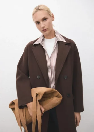 Shopper-Tasche aus Wildleder