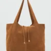 Shopper-Tasche aus Wildleder Shopper-Tasche aus Wildleder