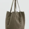 Shopper-Tasche aus Wildleder