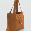 Shopper-Tasche aus Wildleder Shopper-Tasche aus Wildleder
