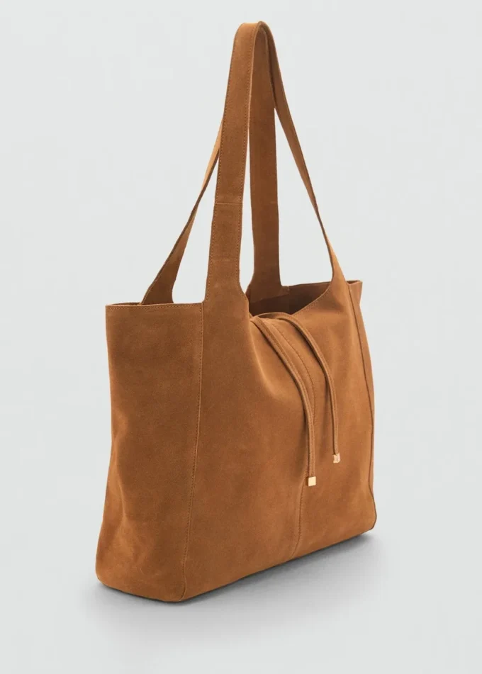 Shopper-Tasche aus Wildleder Shopper-Tasche aus Wildleder