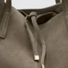 Shopper-Tasche aus Wildleder