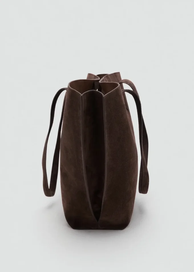 Shopper-Tasche aus Wildleder Shopper-Tasche aus Wildleder