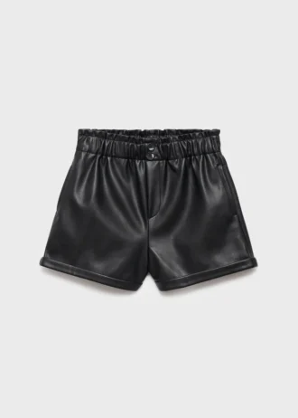 Shorts aus Kunstleder Shorts aus Kunstleder