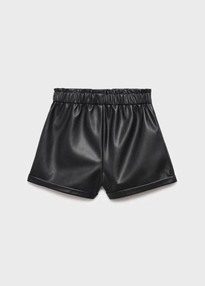 Shorts aus Kunstleder Shorts aus Kunstleder