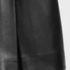 Shorts in Lederoptik