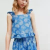 Shorts mit Blumenprint