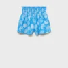 Shorts mit Blumenprint