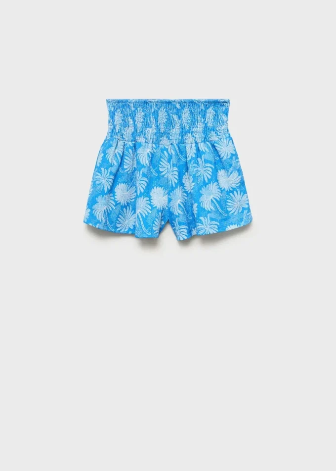 Shorts mit Blumenprint