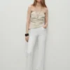 Sienna-Jeans mit ausgestelltem Bein und verkürzter Länge