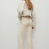 Sienna-Jeans mit ausgestelltem Bein und verkürzter Länge