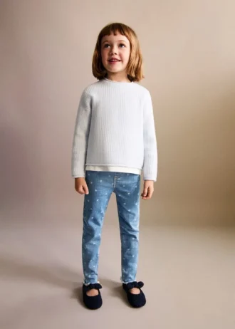 Skinny-Jeans mit Sternen