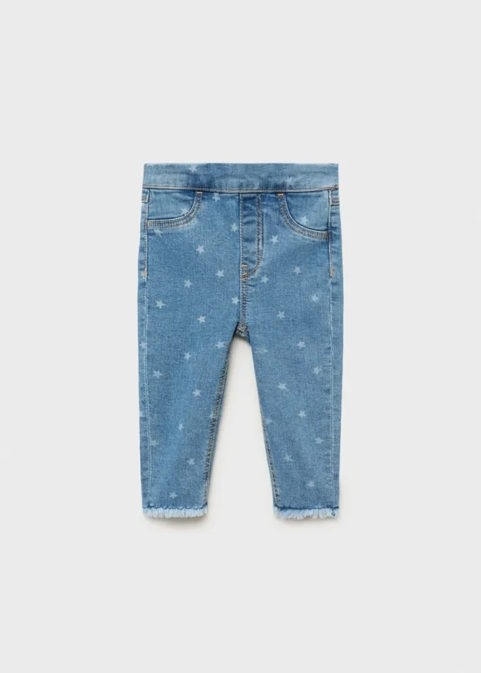 Skinny-Jeans mit Sternen Skinny-Jeans mit Sternen