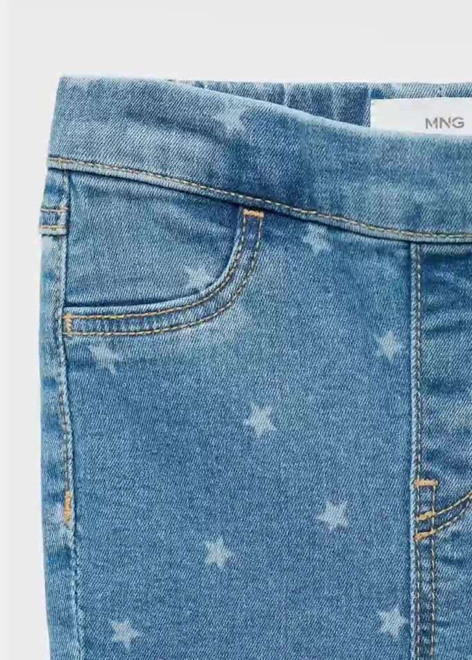 Skinny-Jeans mit Sternen Skinny-Jeans mit Sternen