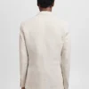 Slim-Fit-Anzugblazer aus einer Leinen-Lyocell-Mischung Slim-Fit-Anzugblazer aus einer Leinen-Lyocell-Mischung