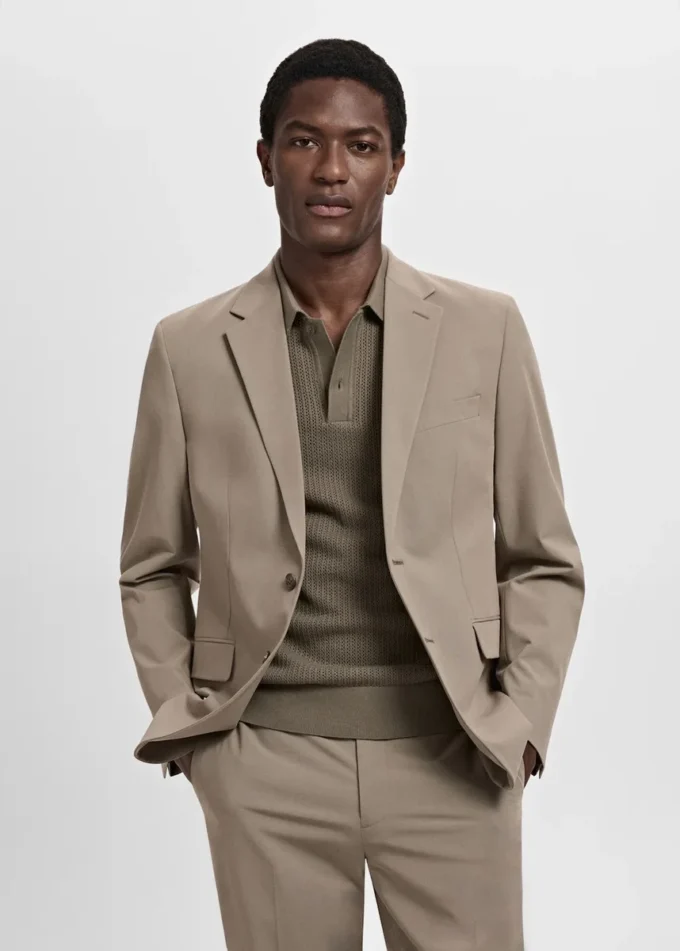Slim-Fit-Anzugblazer „Milan“ Slim-Fit-Anzugblazer „Milan“