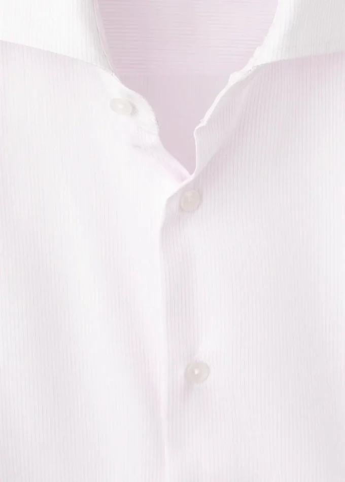 Slim Fit Anzughemd aus 100 % Baumwolle Slim Fit Anzughemd aus 100 % Baumwolle