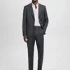 Slim Fit Anzughemd aus 100 % Baumwolle Slim Fit Anzughemd aus 100 % Baumwolle