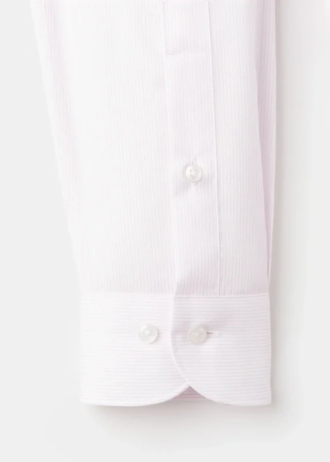 Slim Fit Anzughemd aus 100 % Baumwolle Slim Fit Anzughemd aus 100 % Baumwolle