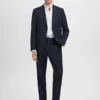 Slim-Fit-Anzughemd aus Baumwolle Slim-Fit-Anzughemd aus Baumwolle