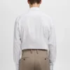 Slim-Fit-Anzughemd aus Baumwollpopeline Slim-Fit-Anzughemd aus Baumwollpopeline