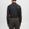 Slim-Fit-Anzughemd aus Baumwollpopeline Slim-Fit-Anzughemd aus Baumwollpopeline