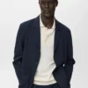 Slim-Fit-Anzugjacke mit Taschen Slim-Fit-Anzugjacke mit Taschen