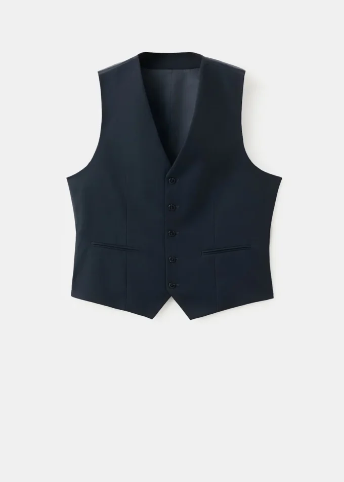 Slim-Fit-Anzugweste