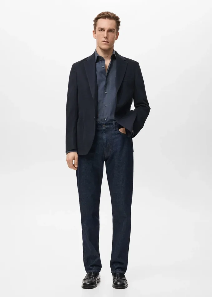 Slim Fit Baumwollblazer Slim Fit Baumwollblazer