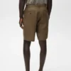 Slim Fit Bermudashorts aus 100 % Leinen