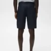 Slim Fit Bermudashorts aus 100 % Leinen