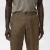 Slim Fit Bermudashorts aus 100 % Leinen