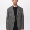 Slim Fit Blazer mit Mikrostruktur Slim Fit Blazer mit Mikrostruktur