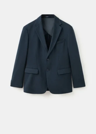 Slim Fit Blazer mit Mikrostruktur Slim Fit Blazer mit Mikrostruktur