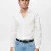 Slim-Fit-Hemd aus 100 % Baumwolle
