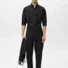 Slim-Fit-Hemd aus 100 % Baumwolle