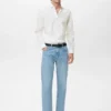 Slim-Fit-Hemd aus 100 % Baumwolle