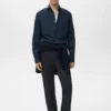 Slim-Fit-Hemd aus 100 % Baumwolle Slim-Fit-Hemd aus 100 % Baumwolle
