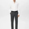 Slim-Fit-Hemd aus 100 % Baumwolle
